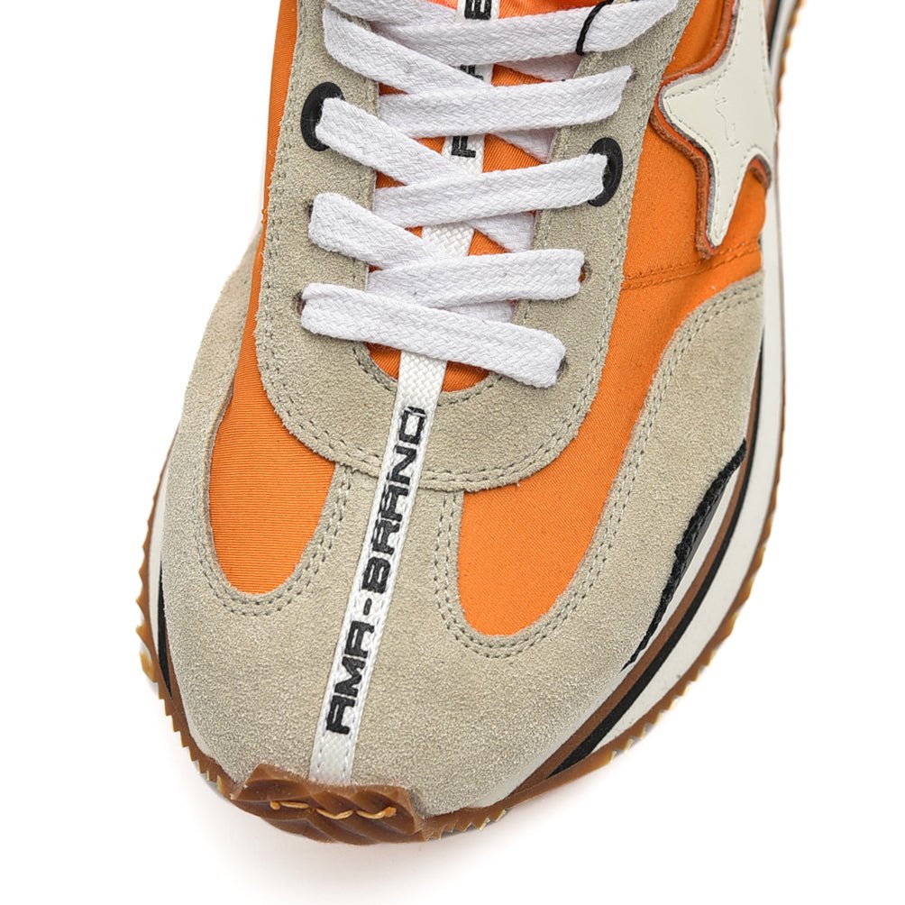 AMA BRAND ESSENCE ナイロン×スエードレザー プレミアムローカットスニーカー【日本限定モデル】｜395000 - A - 40｜GUARDAROBA MILANO OFFICIAL STORE