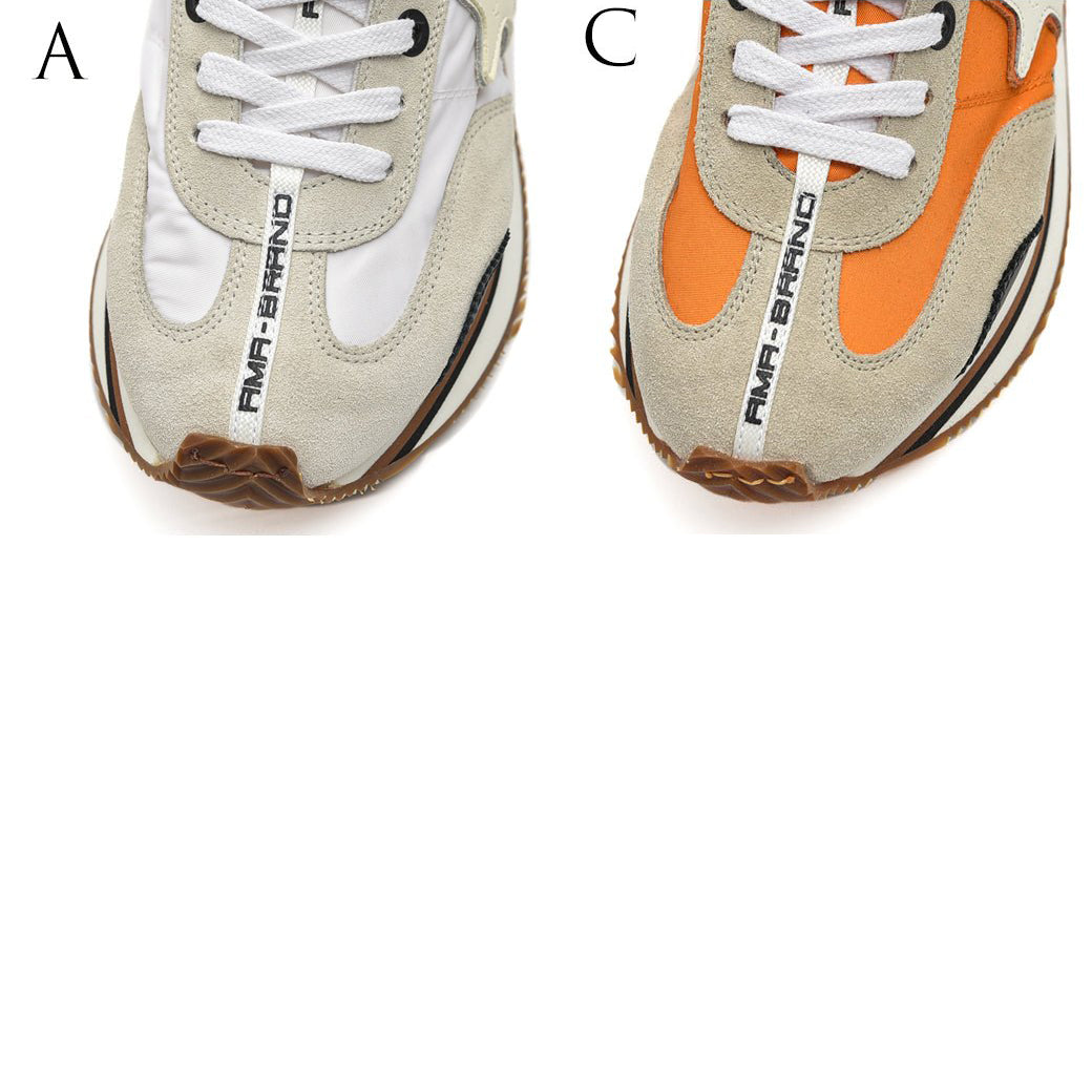 AMA BRAND ESSENCE ナイロン×スエードレザー プレミアムローカットスニーカー【日本限定モデル】｜395000 - A - 40｜GUARDAROBA MILANO OFFICIAL STORE