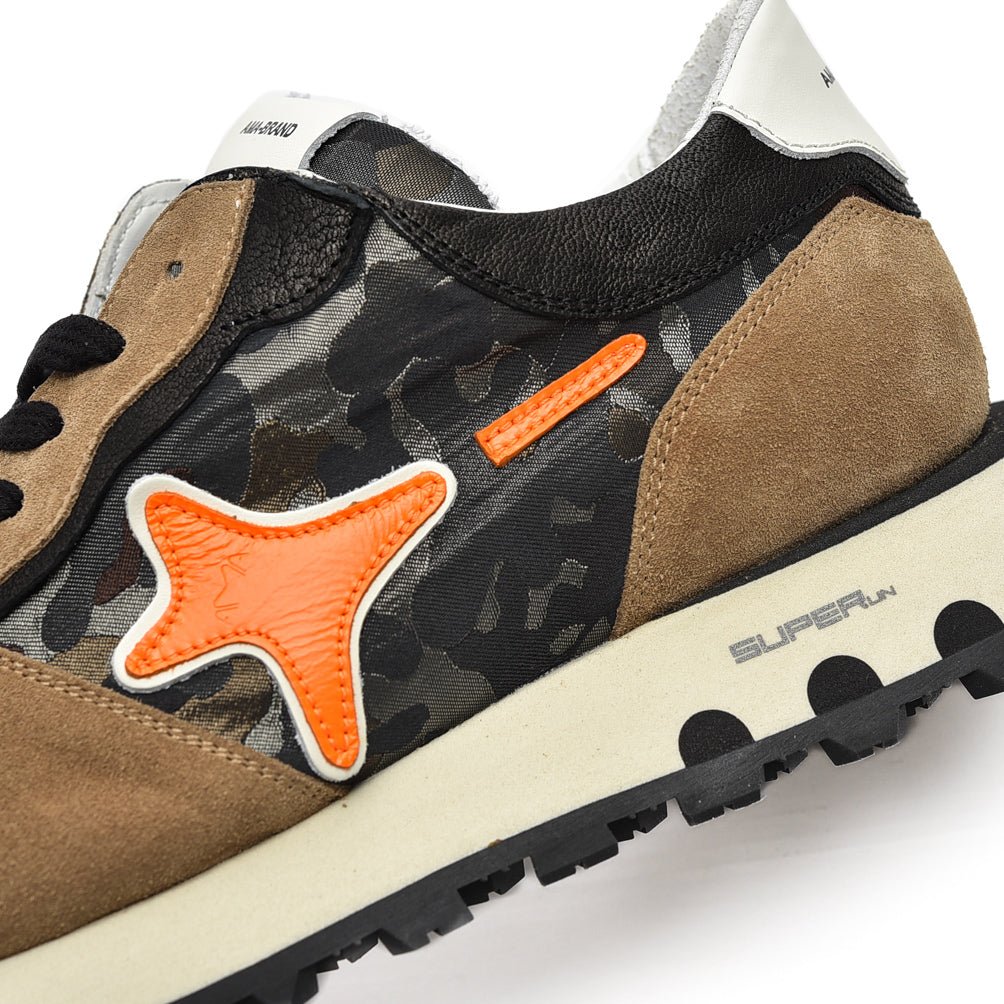 AMA BRAND SUPERun ナイロン×スエードレザー プレミアムローカットスニーカー｜395024 - A - 40｜GUARDAROBA MILANO OFFICIAL STORE