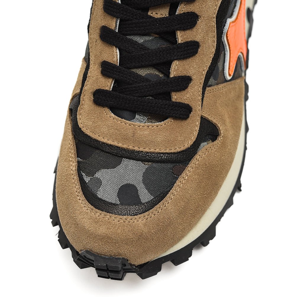 AMA BRAND SUPERun ナイロン×スエードレザー プレミアムローカットスニーカー｜395024 - A - 40｜GUARDAROBA MILANO OFFICIAL STORE