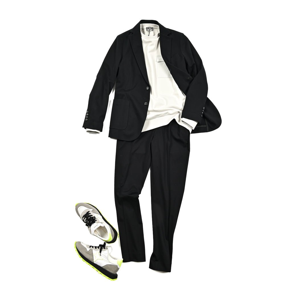 AMA BRAND SUPERun ナイロン×スエードレザー プレミアムローカットスニーカー｜395019 - 42｜GUARDAROBA MILANO OFFICIAL STORE