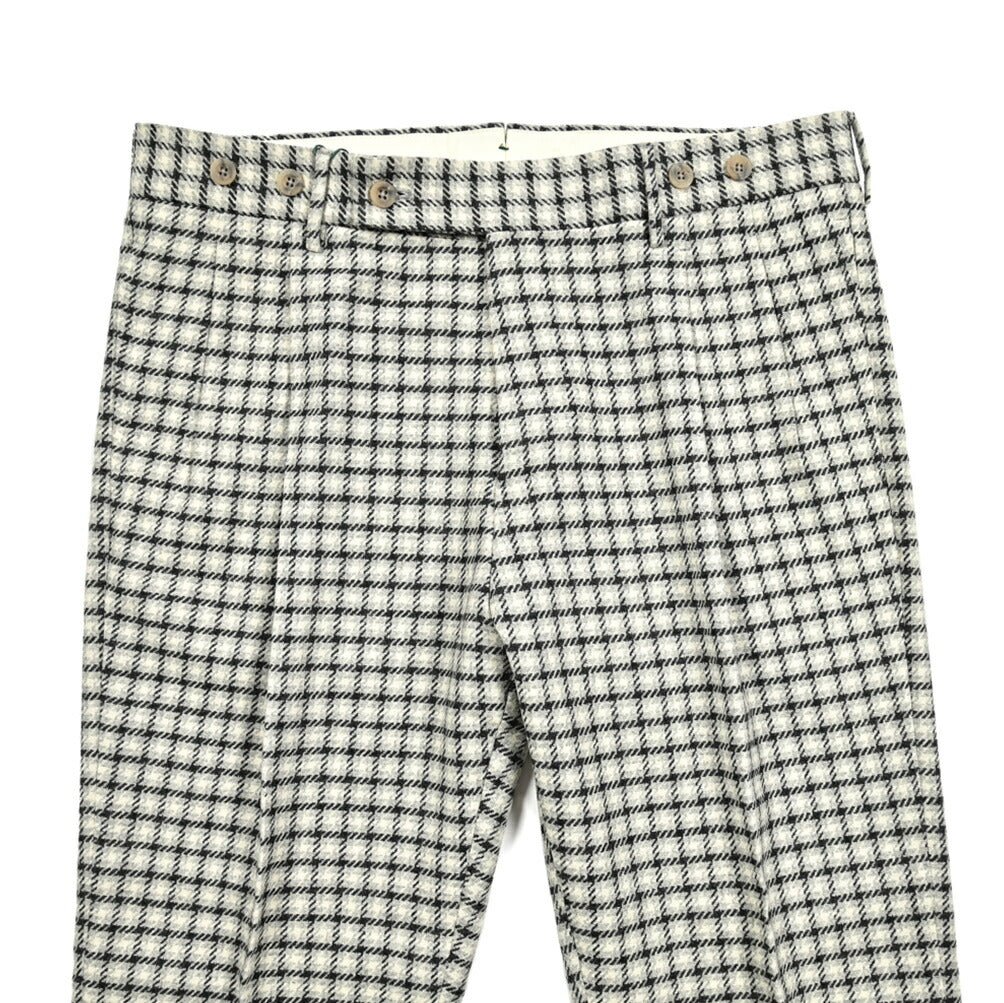 SALE｜BERWICH BARBER ヴァージンウールナイロン ツータックスラックス｜413527 - 48｜GUARDAROBA MILANO OFFICIAL STORE