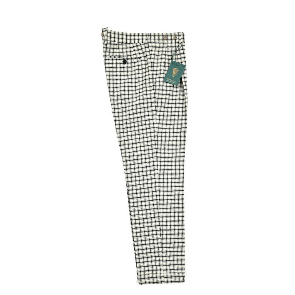 SALE｜BERWICH BARBER ヴァージンウールナイロン ツータックスラックス｜413527 - 48｜GUARDAROBA MILANO OFFICIAL STORE