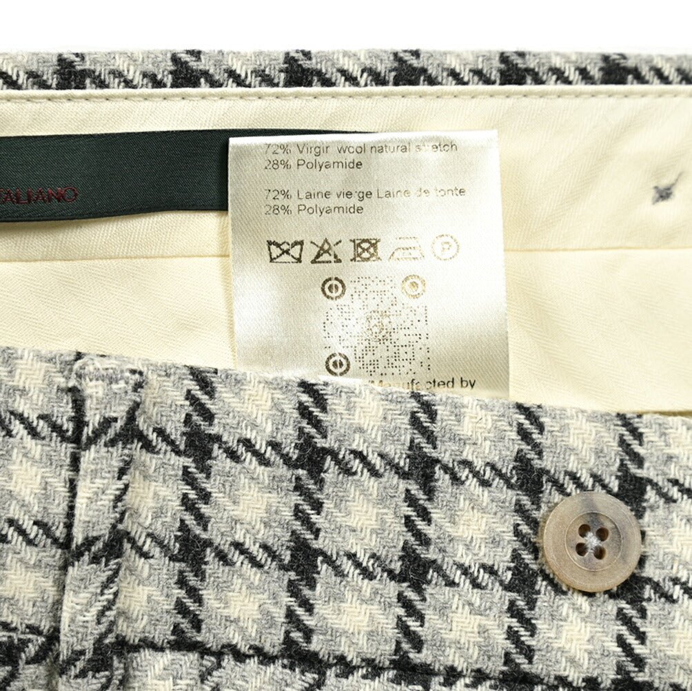 SALE｜BERWICH BARBER ヴァージンウールナイロン ツータックスラックス｜413527 - 48｜GUARDAROBA MILANO OFFICIAL STORE