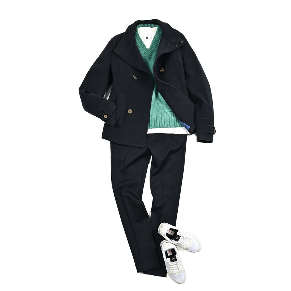 SALE｜BERWICH ストレッチウールコットン ノータックチノスラックス｜412020 - 50｜GUARDAROBA MILANO OFFICIAL STORE