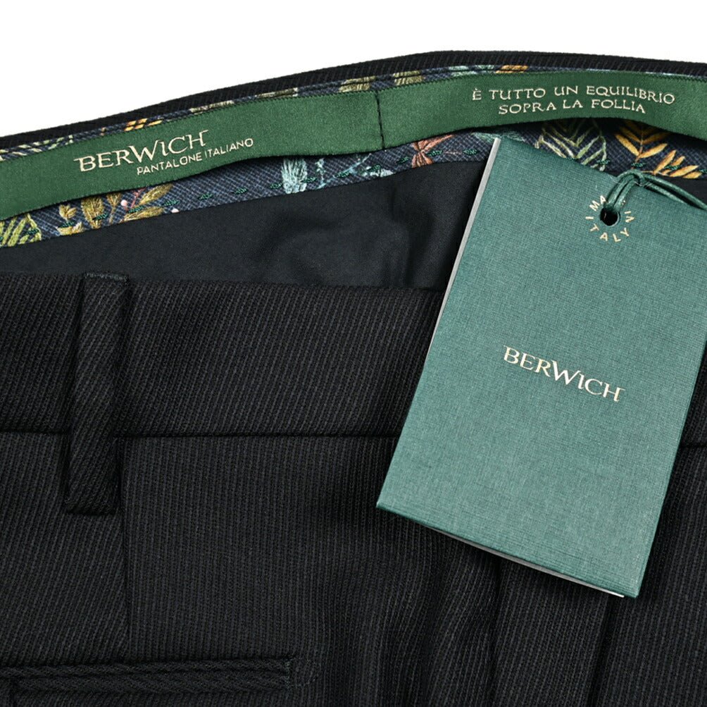 SALE｜BERWICH MORELLO ヴァージンウール100% ノータックスラックス｜414221 - 46｜GUARDAROBA MILANO OFFICIAL STORE