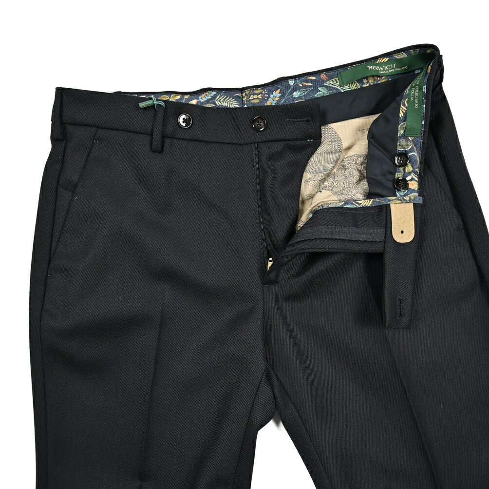 SALE｜BERWICH MORELLO ヴァージンウール100% ノータックスラックス｜414221 - 46｜GUARDAROBA MILANO OFFICIAL STORE