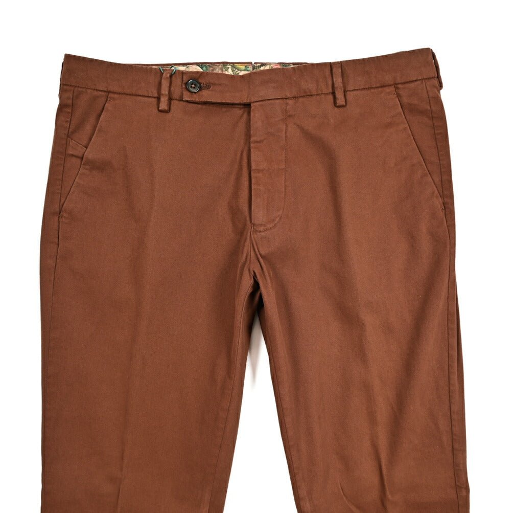 SALE｜BERWICH MORELLO ストレッチコットン ノータックチノスラックス｜414305｜GUARDAROBA MILANO OFFICIAL STORE