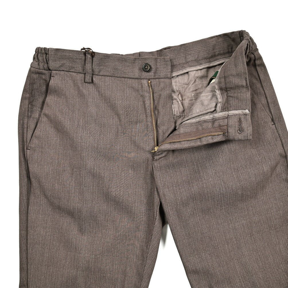 秋冬先行セール｜BERWICH "MORELLO" ストレッチコットン ノータックスラックス｜412069-46｜GUARDAROBA MILANO OFFICIAL STORE