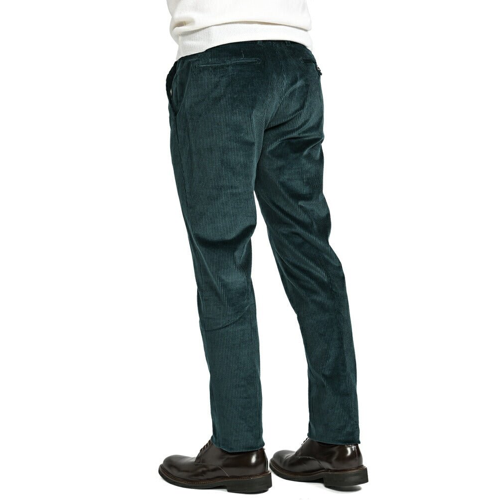 SALE｜BERWICH MORELLO ストレッチコットン 中畝コーデュロイノータックスラックス｜411999 - 48｜GUARDAROBA MILANO OFFICIAL STORE