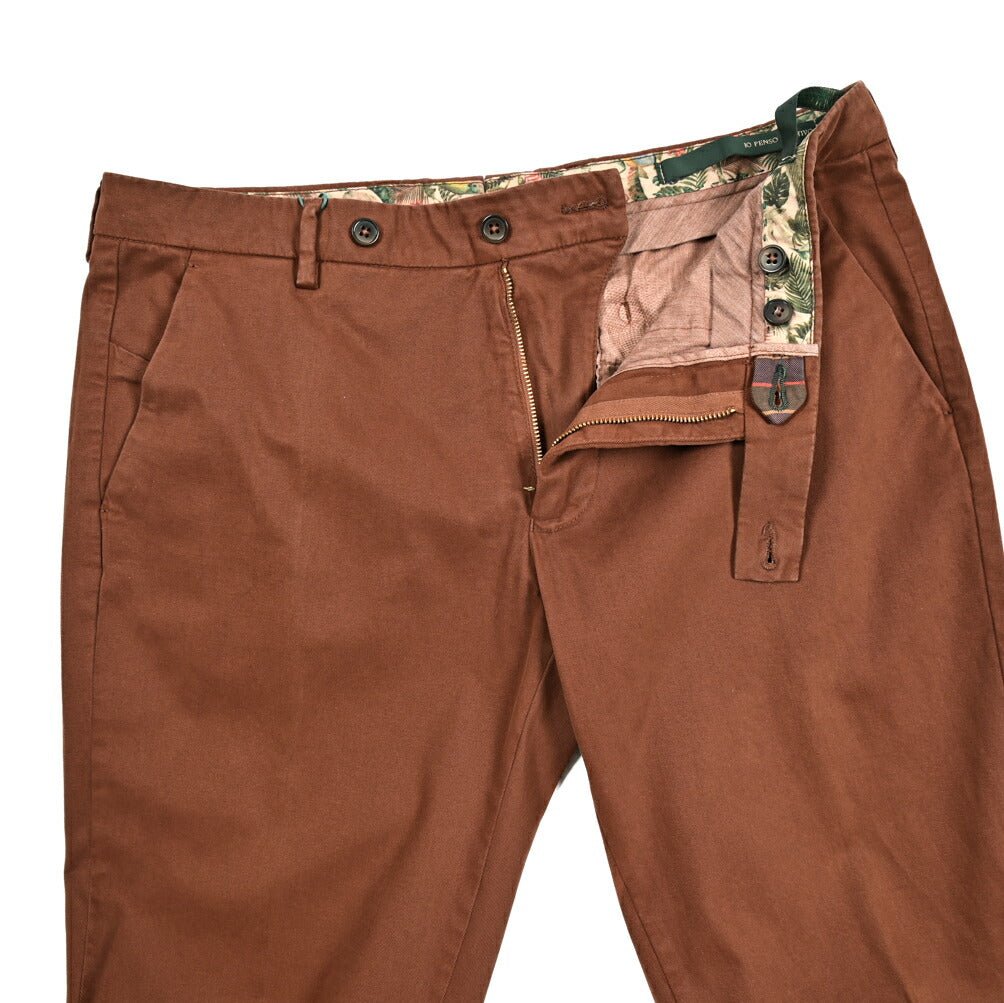 SALE｜BERWICH MORELLO ストレッチコットン ノータックチノスラックス｜414305｜GUARDAROBA MILANO OFFICIAL STORE