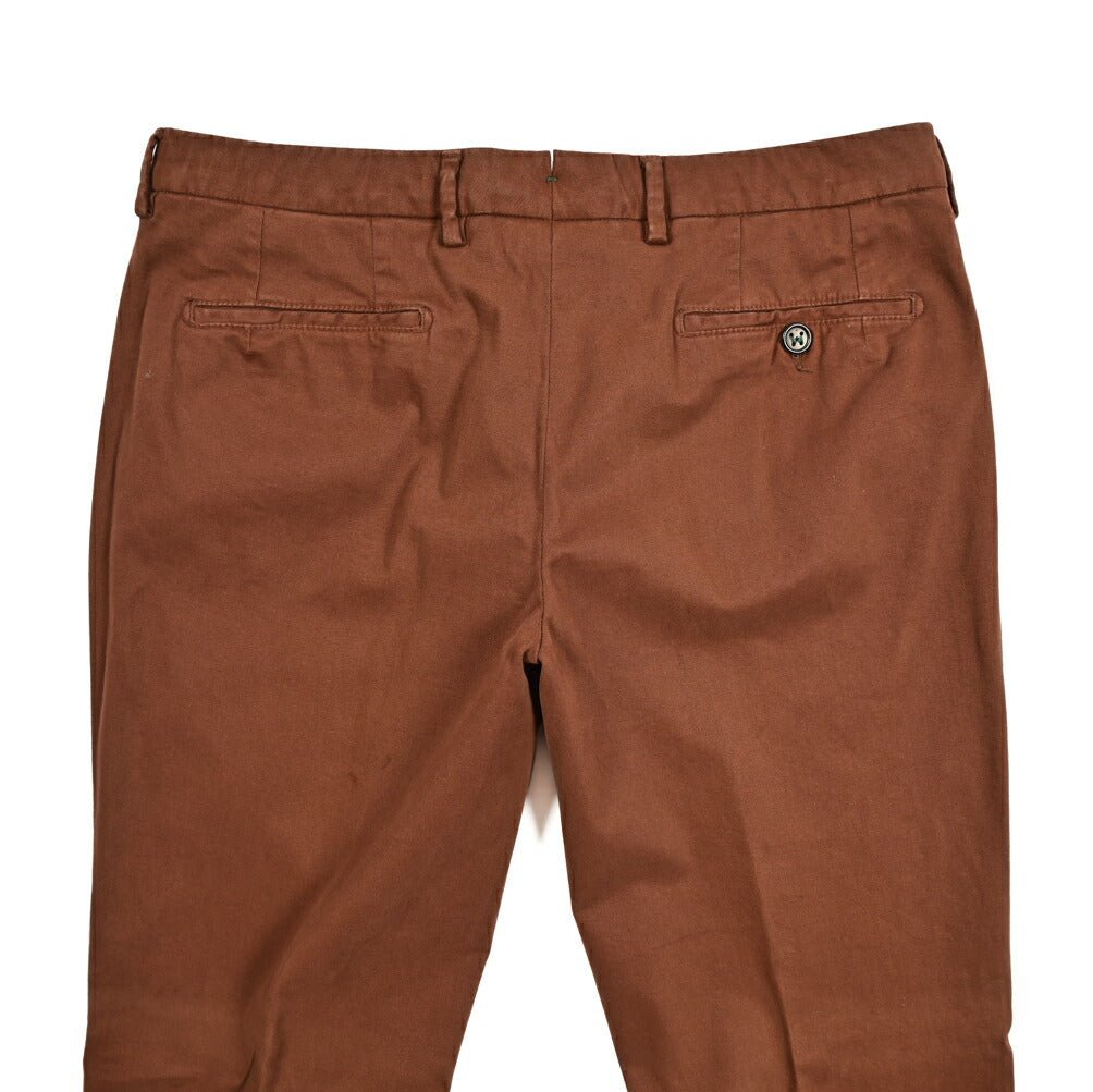 SALE｜BERWICH MORELLO ストレッチコットン ノータックチノスラックス｜414305｜GUARDAROBA MILANO OFFICIAL STORE