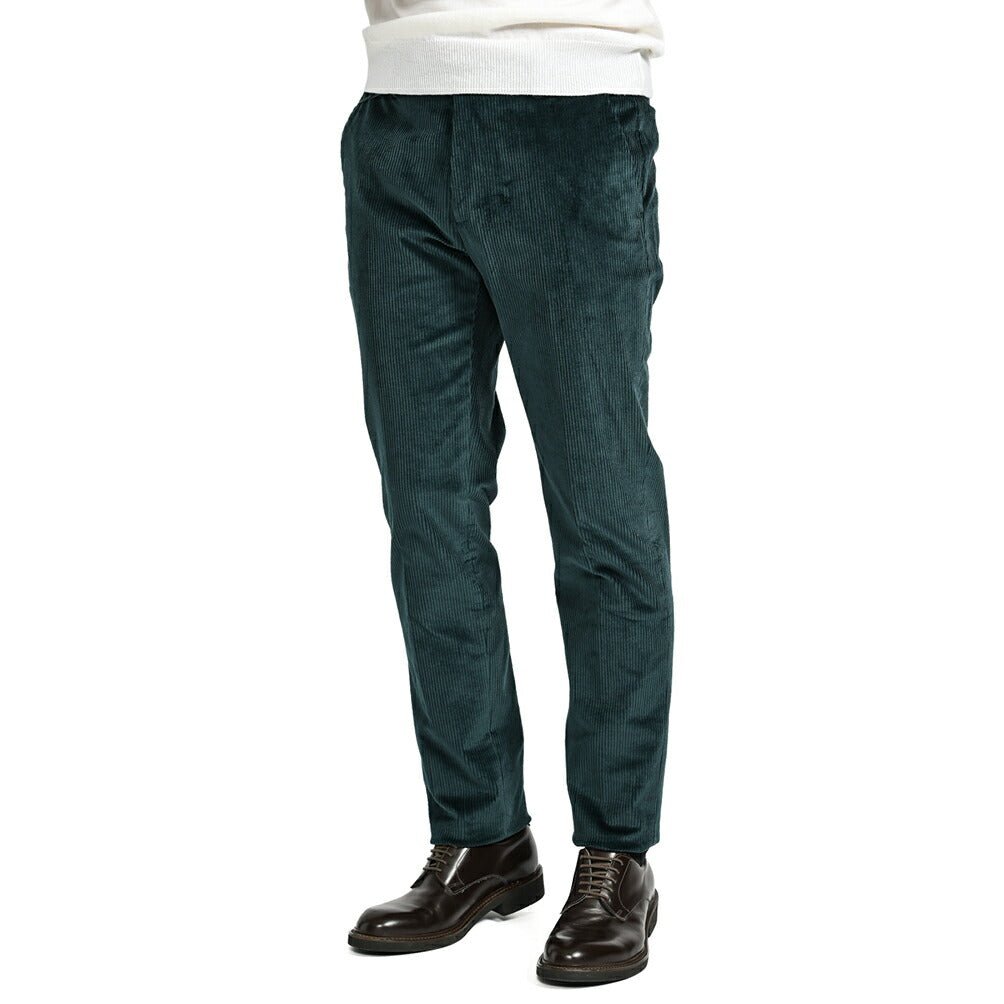 SALE｜BERWICH MORELLO ストレッチコットン 中畝コーデュロイノータックスラックス｜411999 - 48｜GUARDAROBA MILANO OFFICIAL STORE