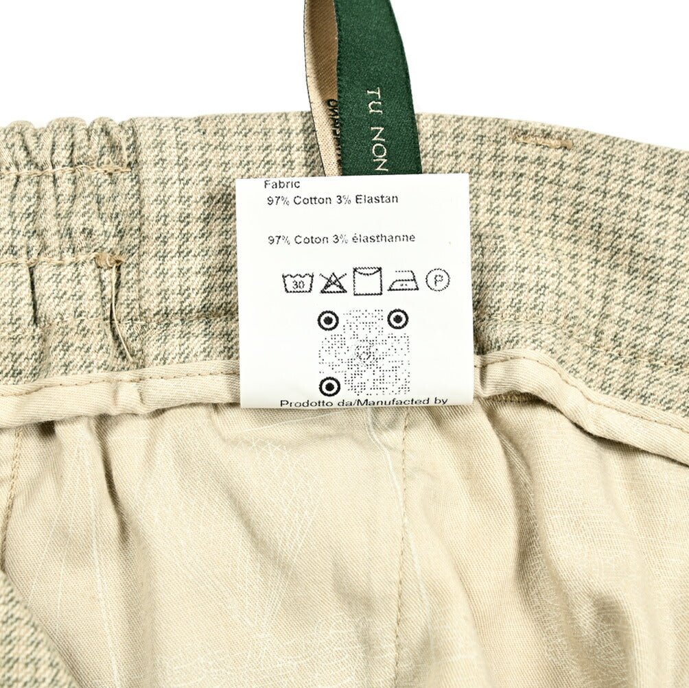 SALE｜BERWICH MORELLO コットン ノータックチノスラックス｜411925 - 46｜GUARDAROBA MILANO OFFICIAL STORE