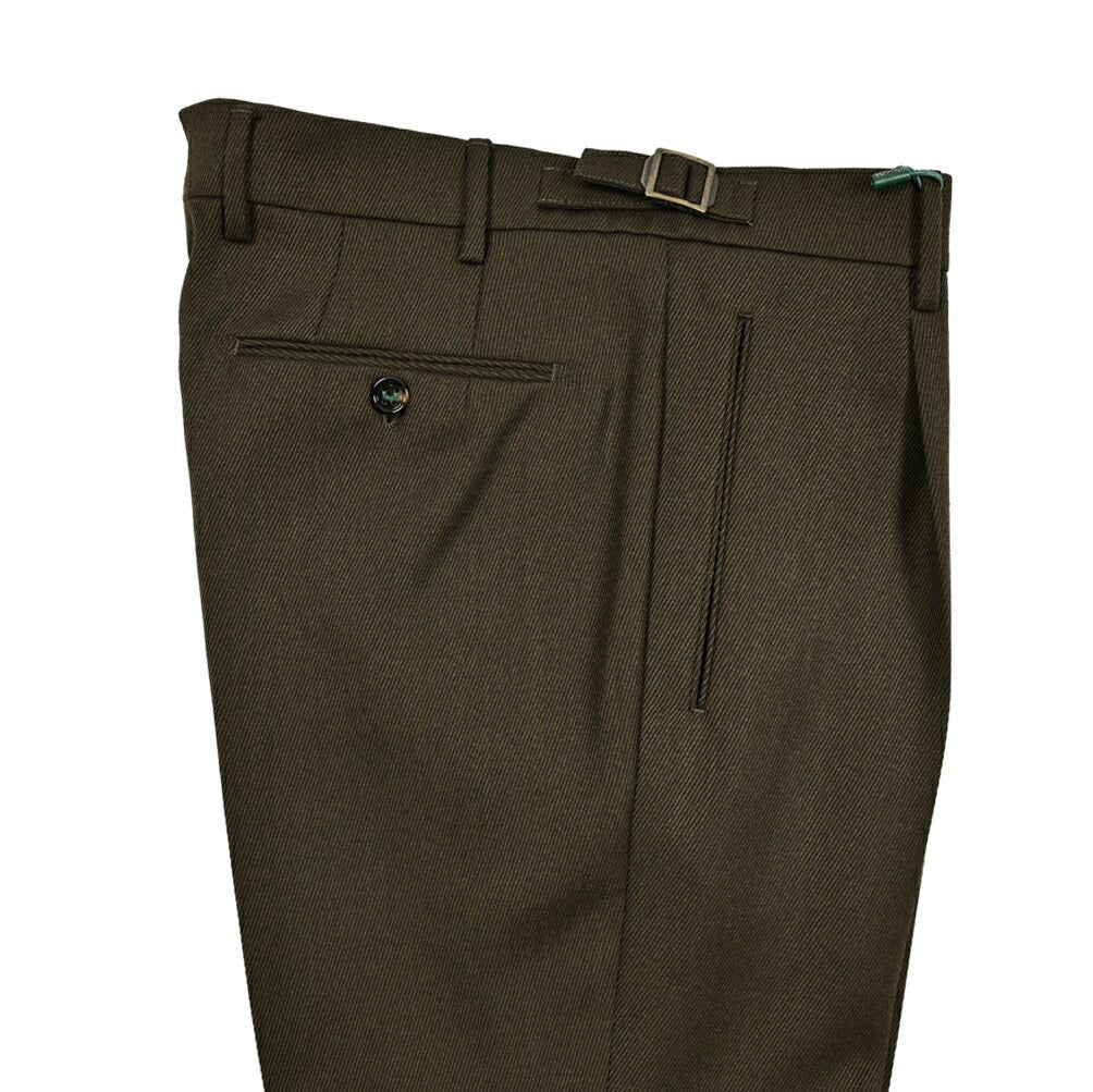 秋冬先行セール｜BERWICH "RETRO" ヴァージンウール100% ワンタックスラックス｜411844-50｜GUARDAROBA MILANO OFFICIAL STORE