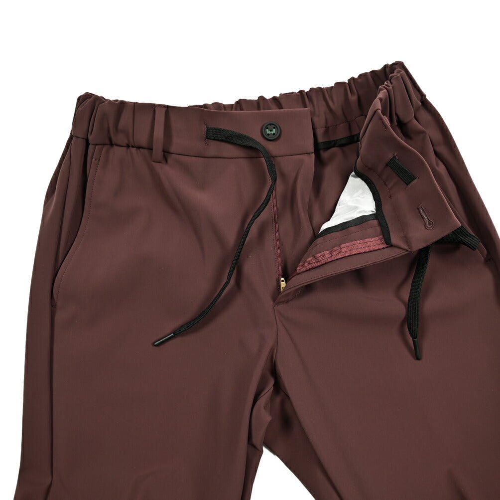 SALE｜BERWICH SPIAGGIA ストレッチポリエステル ドローコードイージースラックス｜414264 - 46｜GUARDAROBA MILANO OFFICIAL STORE