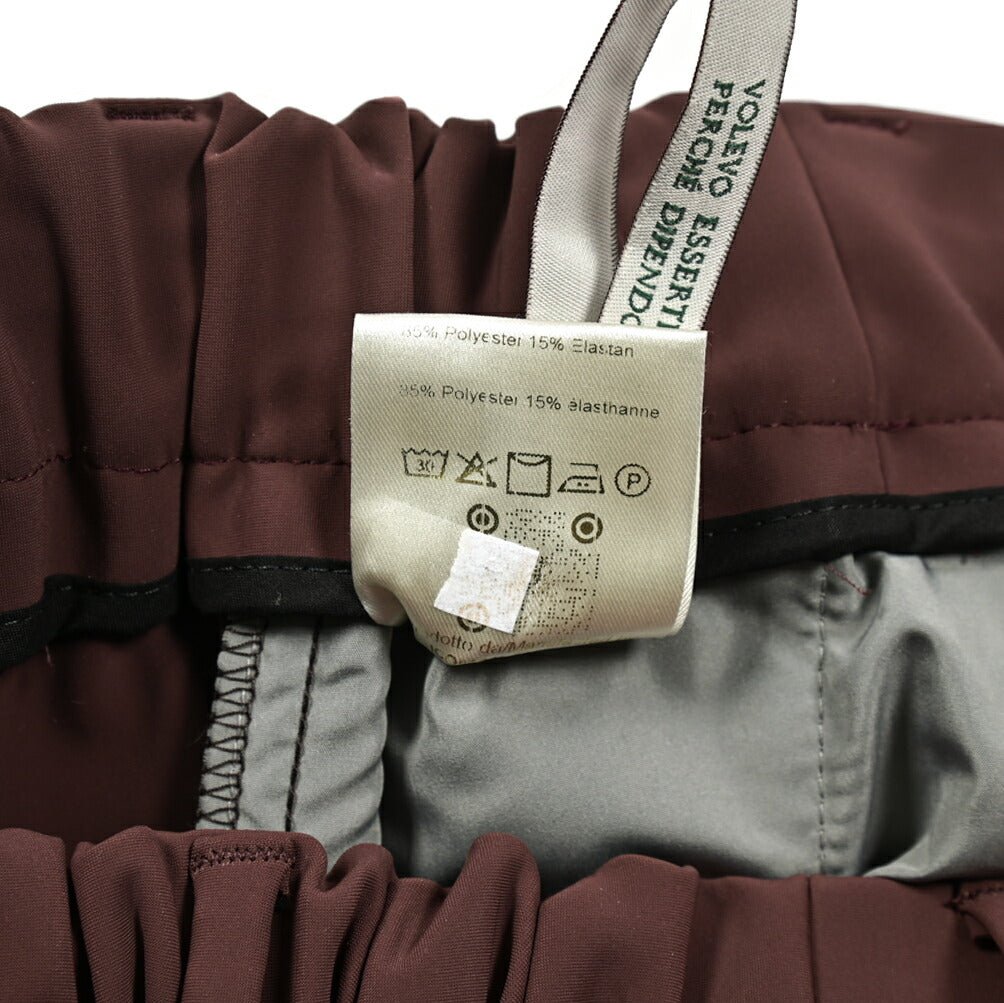 SALE｜BERWICH SPIAGGIA ストレッチポリエステル ドローコードイージースラックス｜414264 - 46｜GUARDAROBA MILANO OFFICIAL STORE