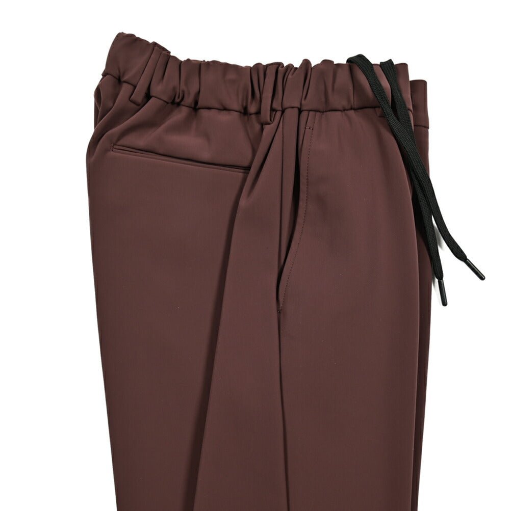 SALE｜BERWICH SPIAGGIA ストレッチポリエステル ドローコードイージースラックス｜414264 - 46｜GUARDAROBA MILANO OFFICIAL STORE