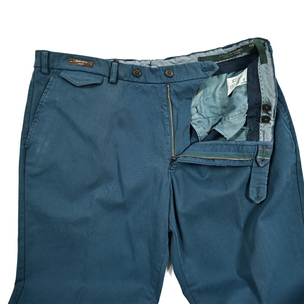 SALE｜BERWICH VULCANO Z ストレッチコットン ノータックチノスラックス｜414311｜GUARDAROBA MILANO OFFICIAL STORE
