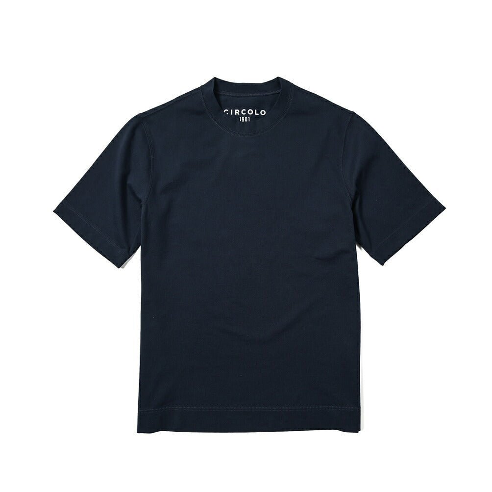 CIRCOLO 1901 ストレッチコットンジャージー クルーネック半袖Tシャツ｜400699 - A - S｜GUARDAROBA MILANO OFFICIAL STORE