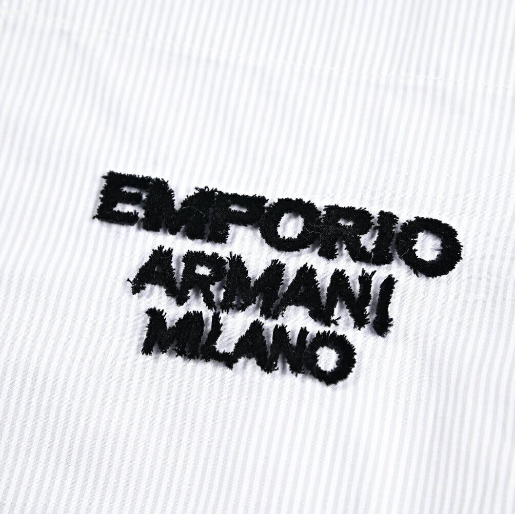 EMPORIO ARMANI コットン100% レギュラーフィットシャツ｜426440｜GUARDAROBA MILANO OFFICIAL STORE