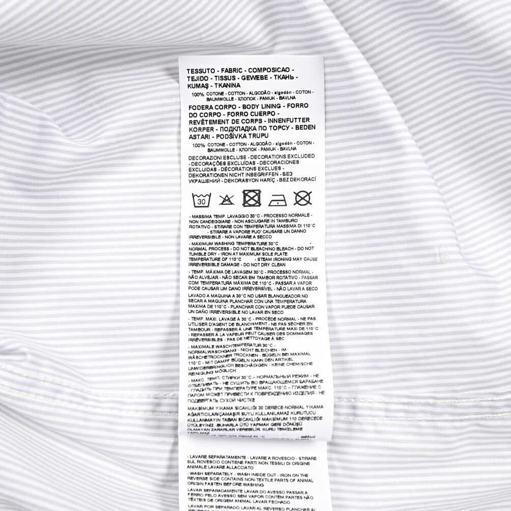 EMPORIO ARMANI コットン100% レギュラーフィットシャツ｜426440｜GUARDAROBA MILANO OFFICIAL STORE