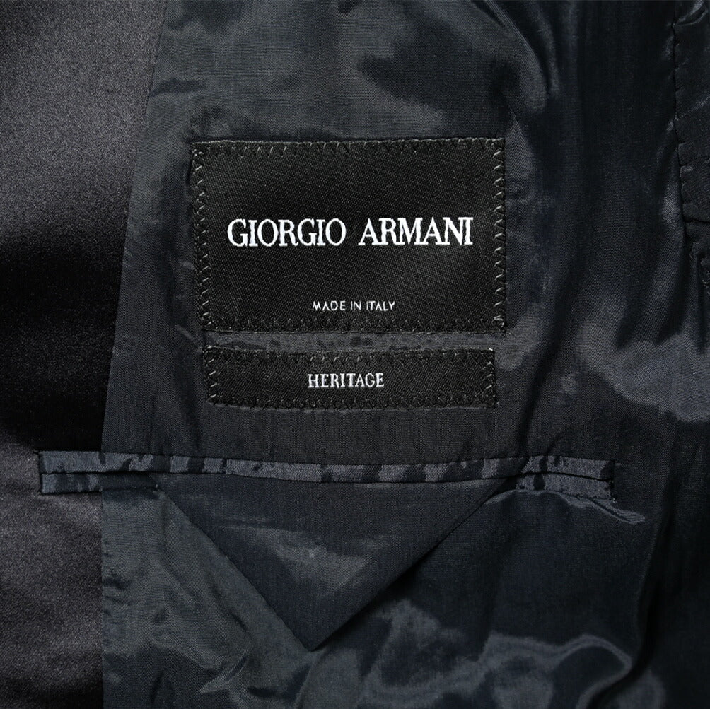 GIORGIO ARMANI ウール100% 2Bシングルタキシードスーツ｜391232 - 48｜GUARDAROBA MILANO OFFICIAL STORE