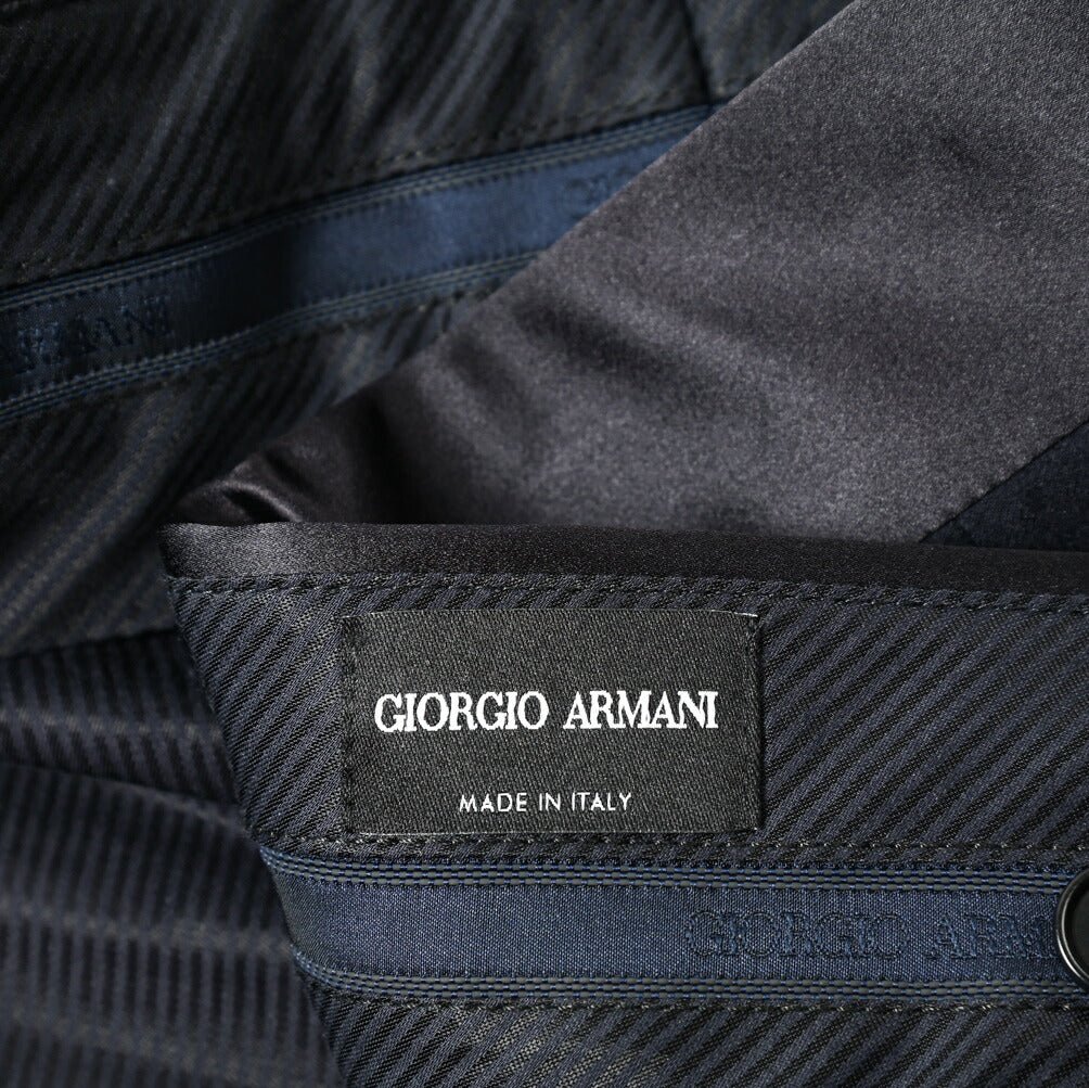 GIORGIO ARMANI ウール100% 2Bシングルタキシードスーツ｜391232 - 48｜GUARDAROBA MILANO OFFICIAL STORE
