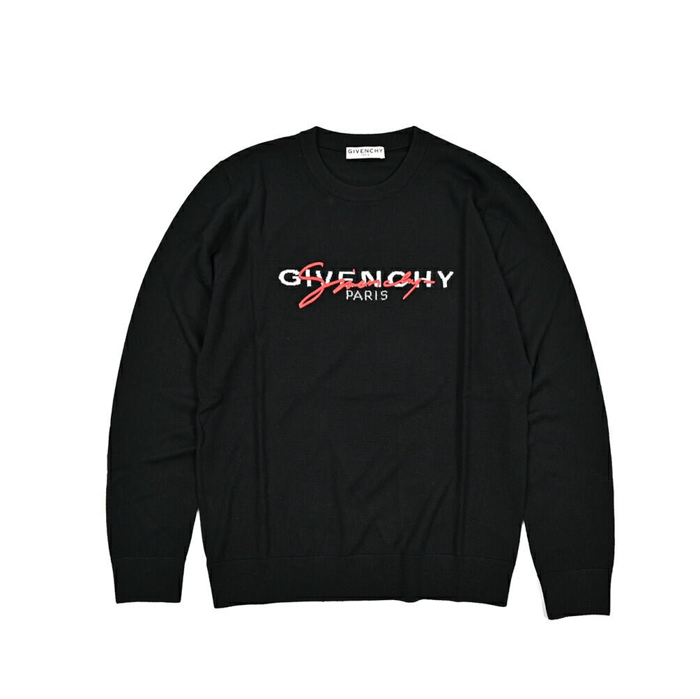 GIVENCHY ウール100% クルーネックハイゲージニットセーター｜415845｜GUARDAROBA MILANO OFFICIAL STORE