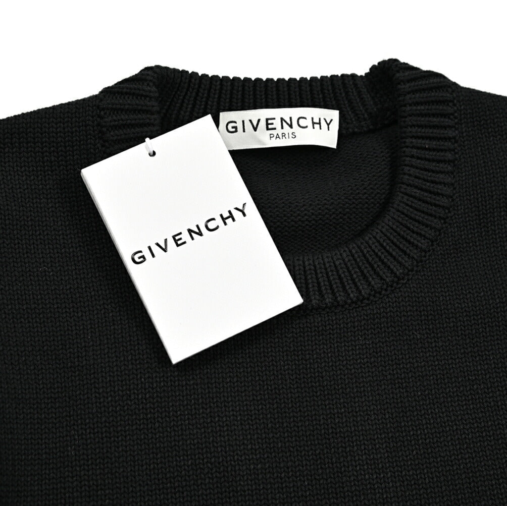 SALE｜GIVENCHY コットン100% クルーネックミドルゲージニットセーター｜415842 - M｜GUARDAROBA MILANO OFFICIAL STORE