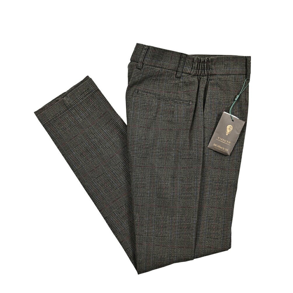 BERWICH GLOBE コットンポリエステル ノータックスラックス｜413308 - 48｜GUARDAROBA MILANO OFFICIAL STORE