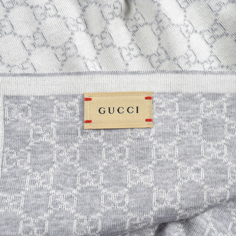 ≪レディース≫ GUCCI ウール100% GGパターン ウールブランケット(ひざ掛け)｜383686｜GUARDAROBA MILANO OFFICIAL STORE