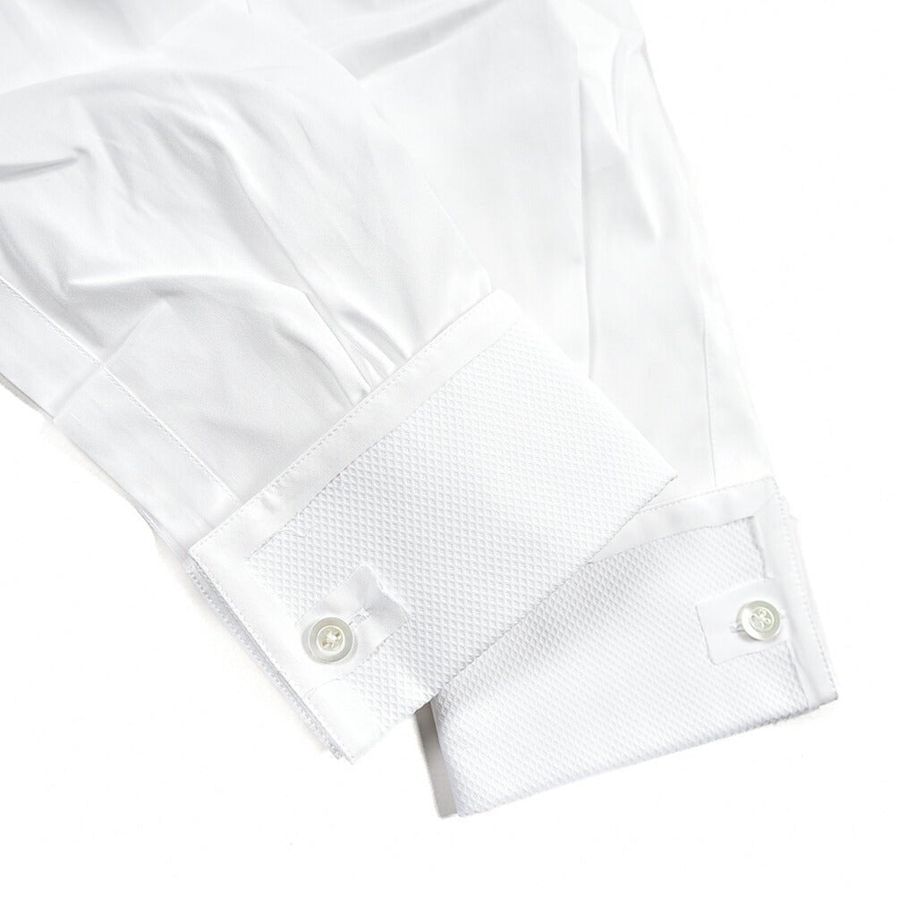 Maison Margiela コットン100% ウィングカラーブザムシャツ｜383482 - 43｜GUARDAROBA MILANO OFFICIAL STORE