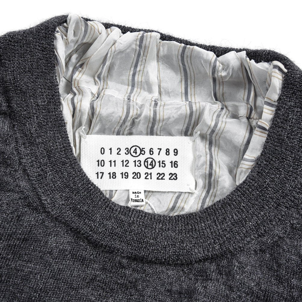 Maison Margiela ウール100% クルーネックラグランニットセーター｜383442 - M｜GUARDAROBA MILANO OFFICIAL STORE