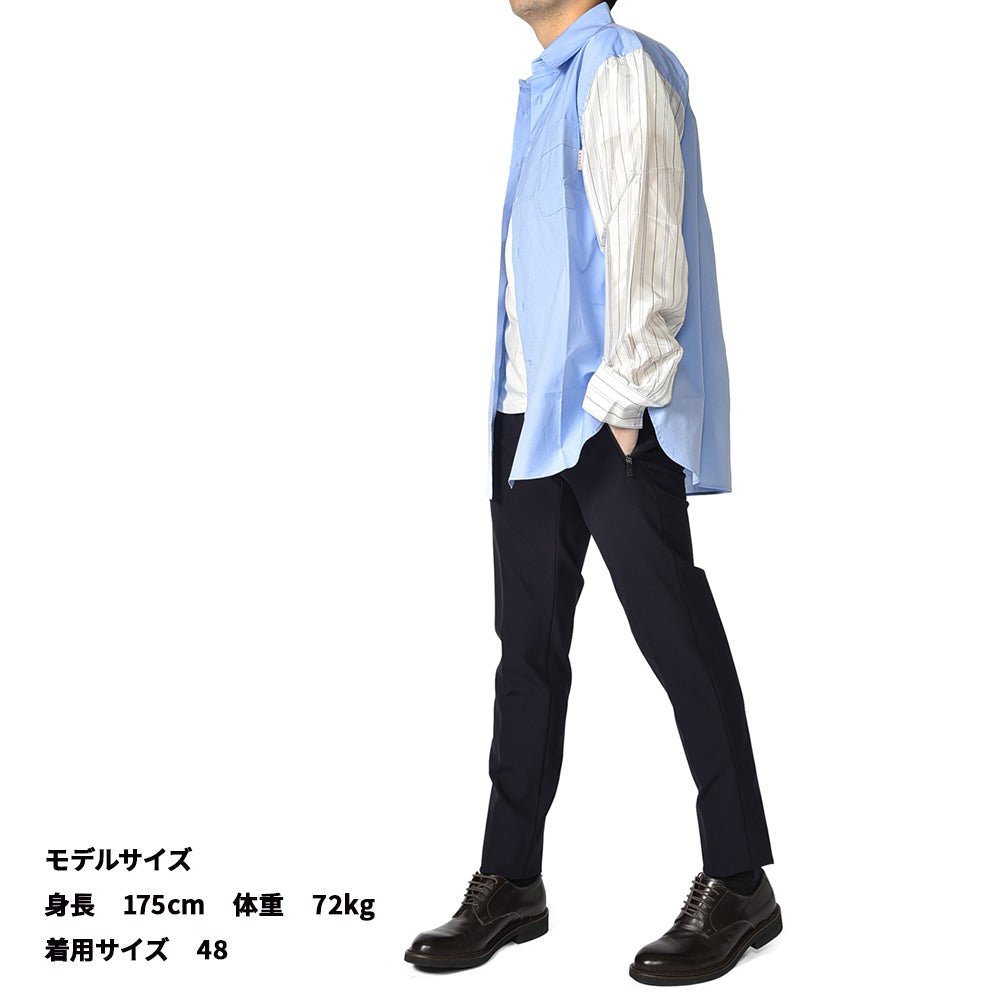 MARNI コットン100% ポプリン切り替えシャツ｜386021 - 48｜GUARDAROBA MILANO OFFICIAL STORE