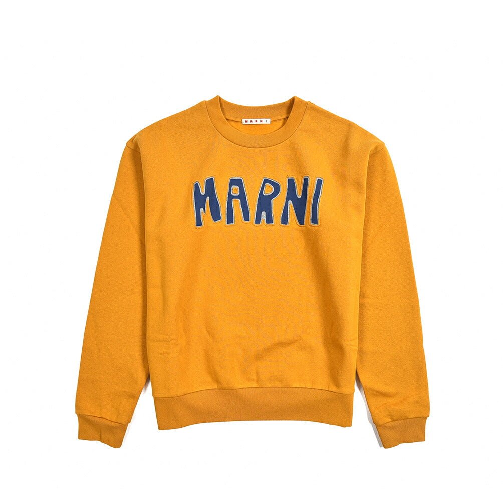 MARNI コットン100% ロゴ入り裏起毛スウェットシャツ｜384815 - 50｜GUARDAROBA MILANO OFFICIAL STORE