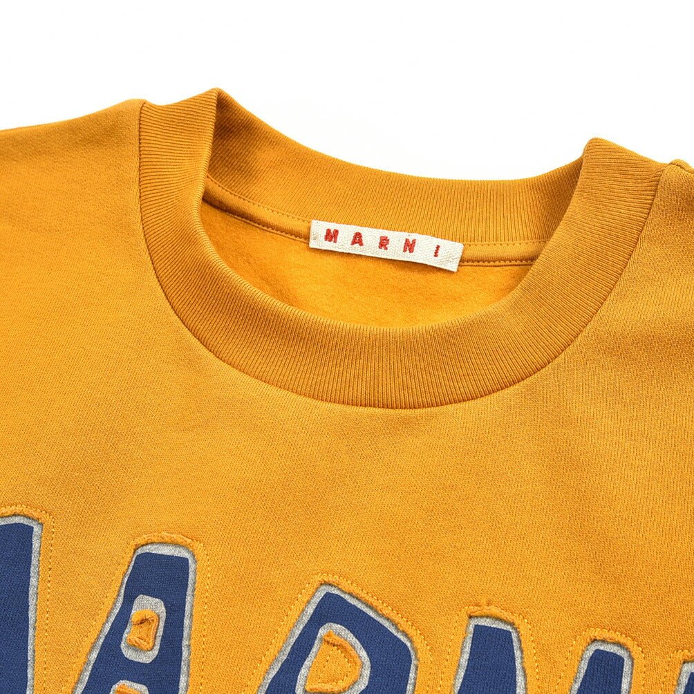 MARNI コットン100% ロゴ入り裏起毛スウェットシャツ｜384815 - 50｜GUARDAROBA MILANO OFFICIAL STORE