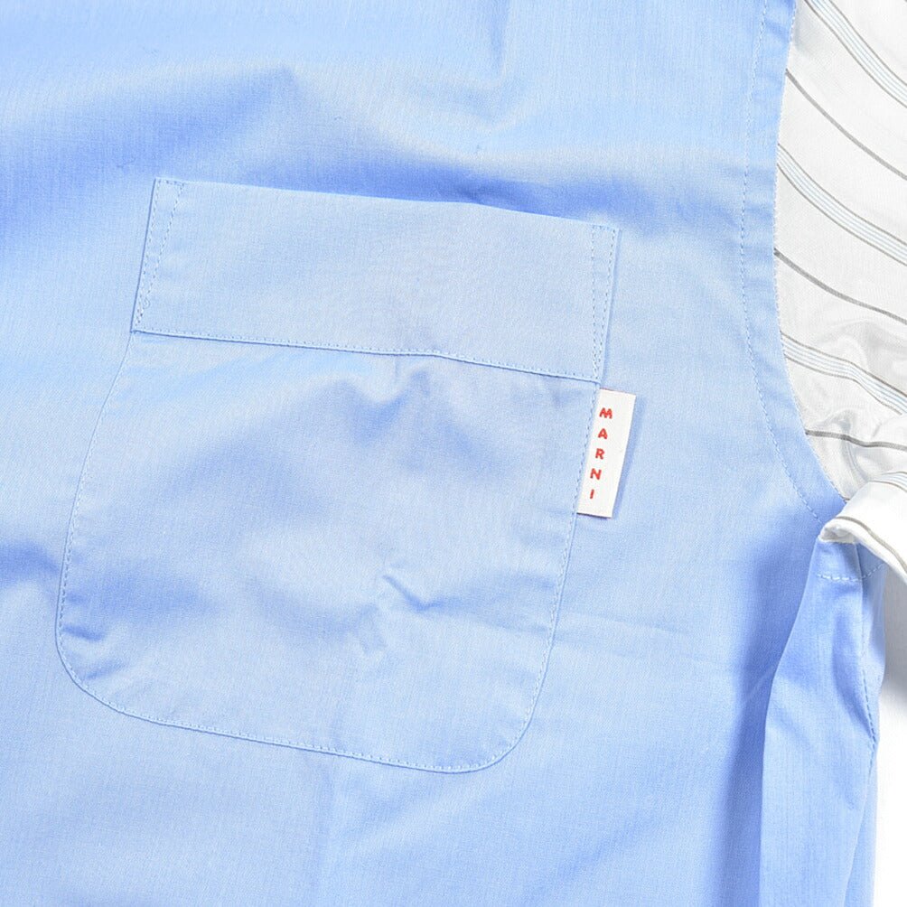MARNI コットン100% ポプリン切り替えシャツ｜386021 - 48｜GUARDAROBA MILANO OFFICIAL STORE
