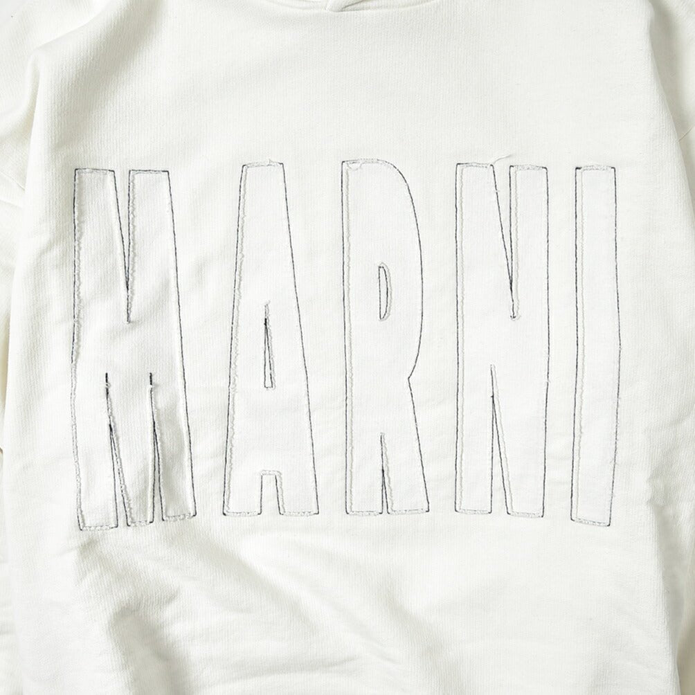 MARNI ストレッチコットン プルオーバースウェットパーカー｜388271 - 56｜GUARDAROBA MILANO OFFICIAL STORE