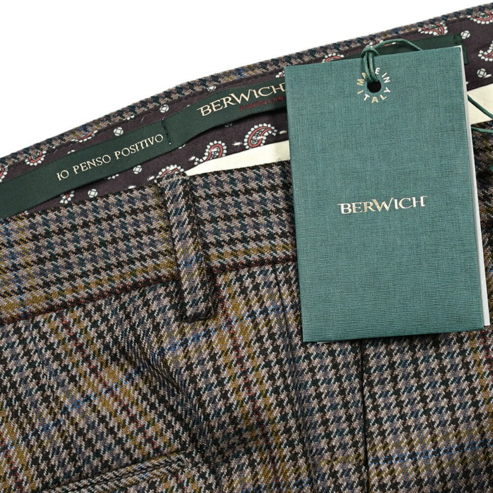 SALE｜BERWICH MORELLO ヴァージンウール100% ワンタックスラックス｜413509 - 46｜GUARDAROBA MILANO OFFICIAL STORE