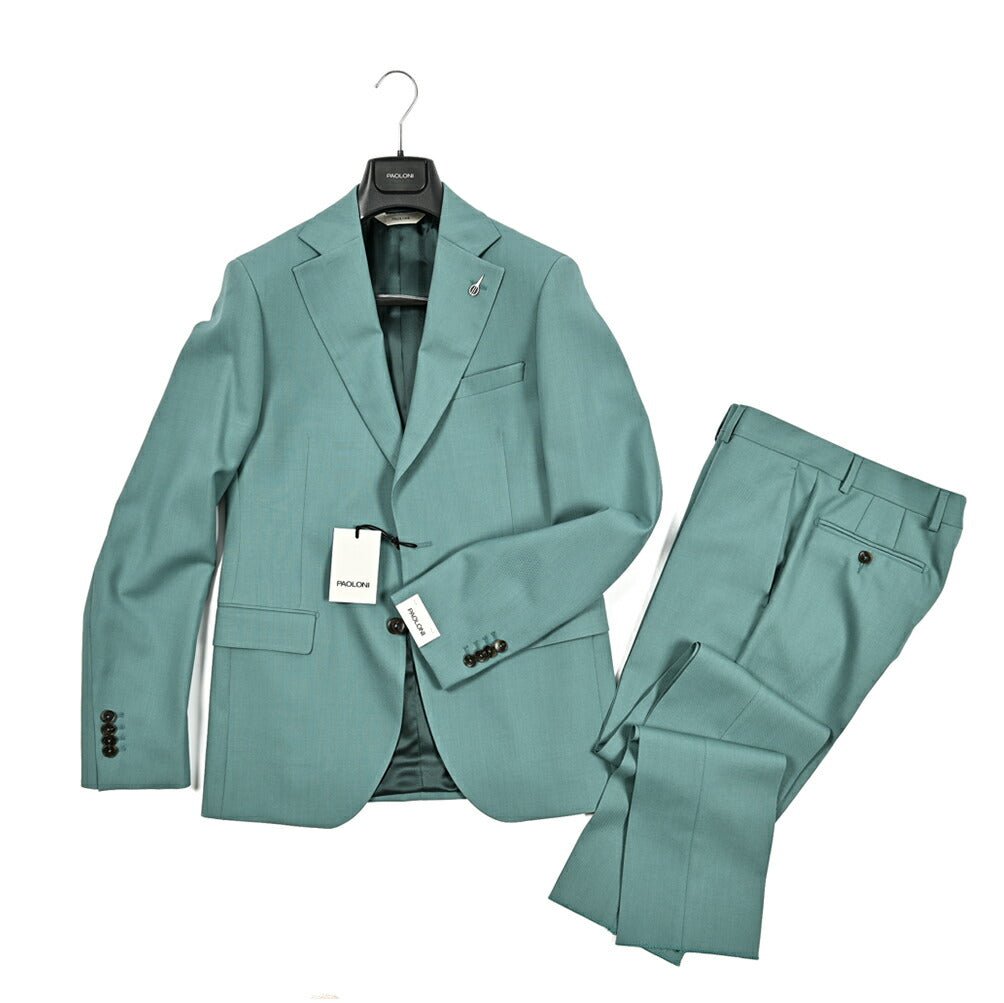 PAOLONI ヴァージンウール100% 2Bシングルテーラードスーツ / ARCHIVIO QUARANTASEI｜418884 - 46｜GUARDAROBA MILANO OFFICIAL STORE