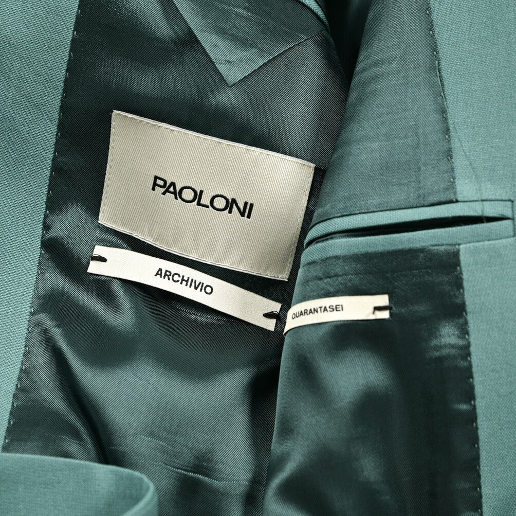 PAOLONI ヴァージンウール100% 2Bシングルテーラードスーツ / ARCHIVIO QUARANTASEI｜418884 - 46｜GUARDAROBA MILANO OFFICIAL STORE