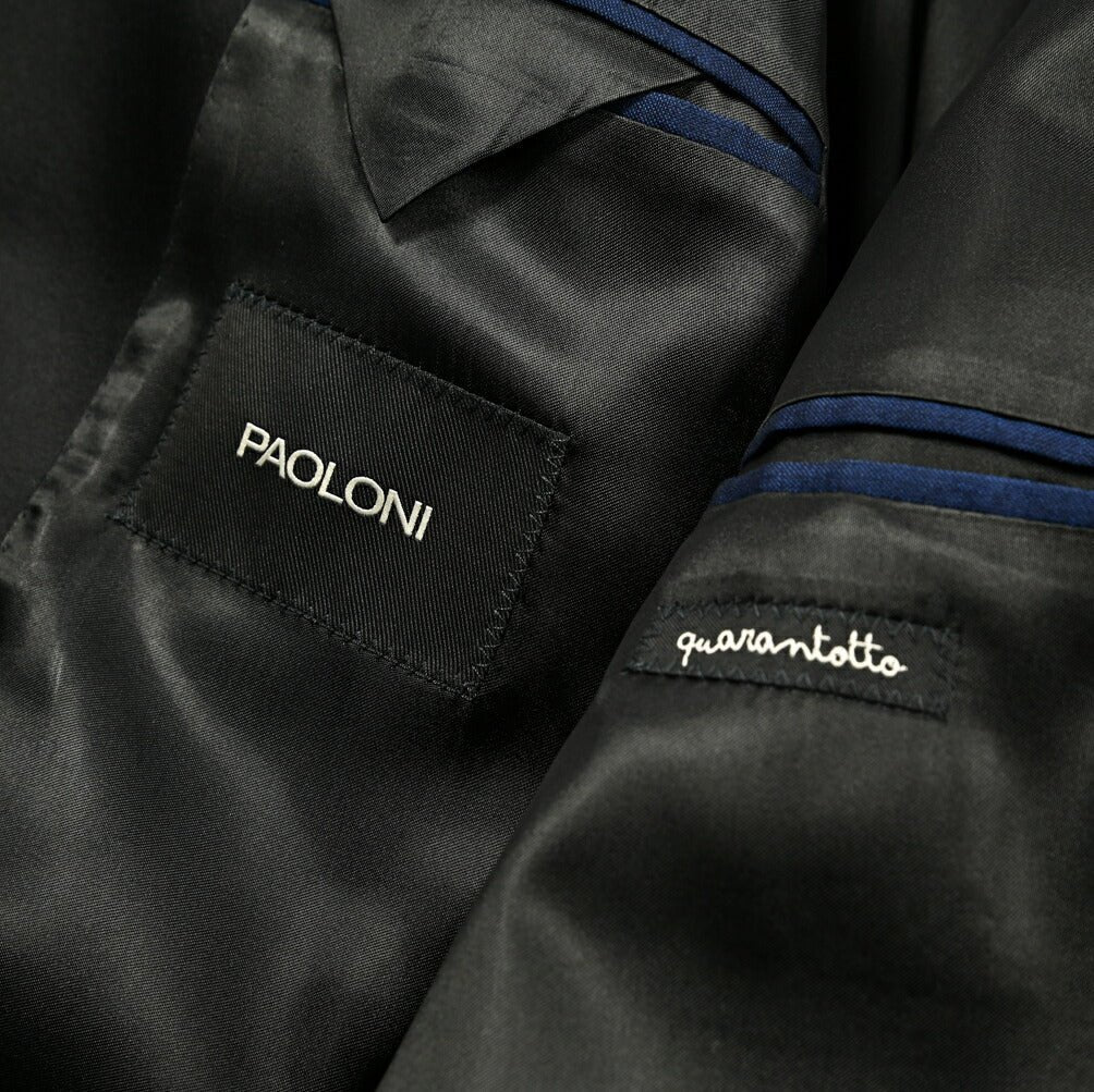 SALE｜PAOLONI ストレッチウール 1Bシングルタキシードスーツ / CINQUANTA｜418810 - 46｜GUARDAROBA MILANO OFFICIAL STORE