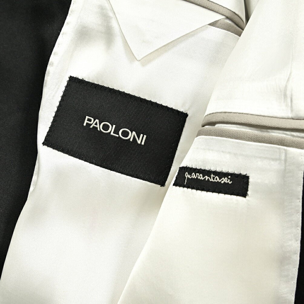 SALE｜PAOLONI ストレッチウール 3ピースタキシードスーツ / CINQUANTA｜418813 - 44｜GUARDAROBA MILANO OFFICIAL STORE