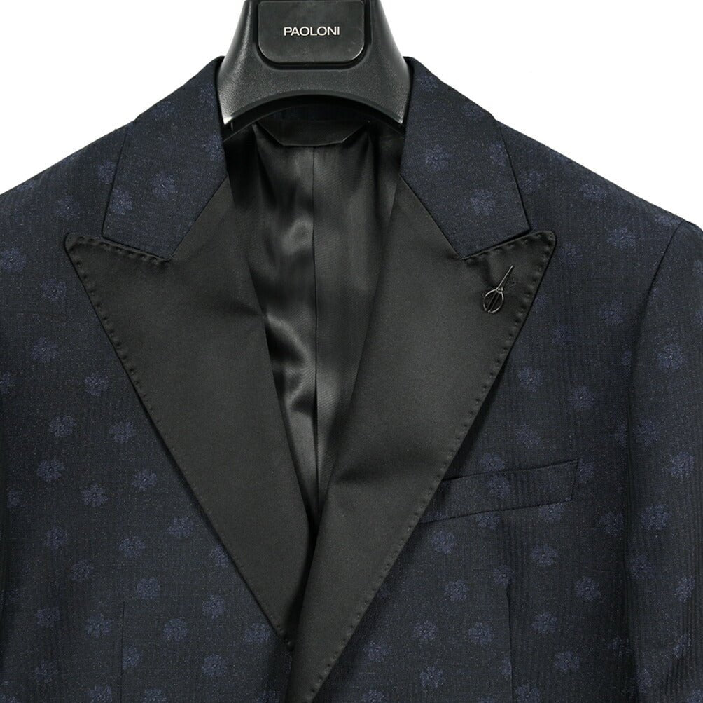 PAOLONI ヴァージンウールシルク タキシードジャケット｜418745｜GUARDAROBA MILANO OFFICIAL STORE
