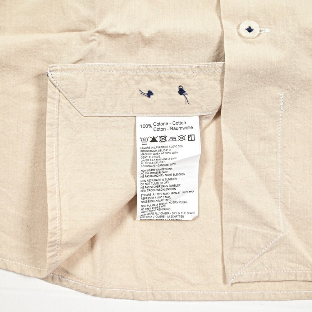 Pre SUMMER SALE｜ORIAN DENIM DIVISION コットン100% ワイドカラードレスシャツ｜421146 - 38｜GUARDAROBA MILANO OFFICIAL STORE