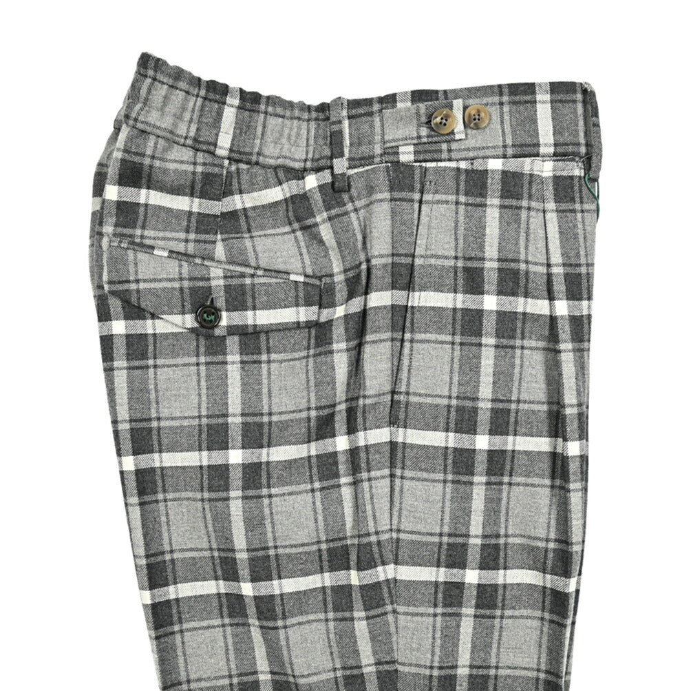 SALE｜BERWICH BERTO ストレッチウールコットン ワンタックスラックス｜413321 - 48｜GUARDAROBA MILANO OFFICIAL STORE