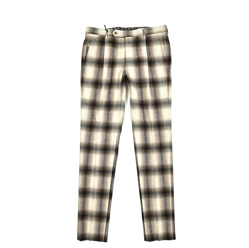 SALE｜BERWICH MORELLO ヴァージンウール100％ ワンタックスラックス｜413163 - 46｜GUARDAROBA MILANO OFFICIAL STORE