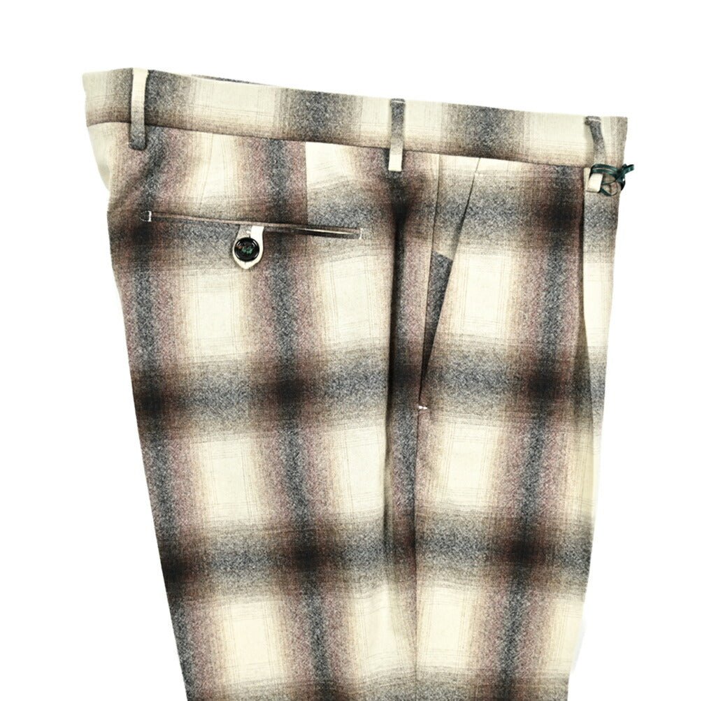 SALE｜BERWICH MORELLO ヴァージンウール100％ ワンタックスラックス｜413163 - 46｜GUARDAROBA MILANO OFFICIAL STORE