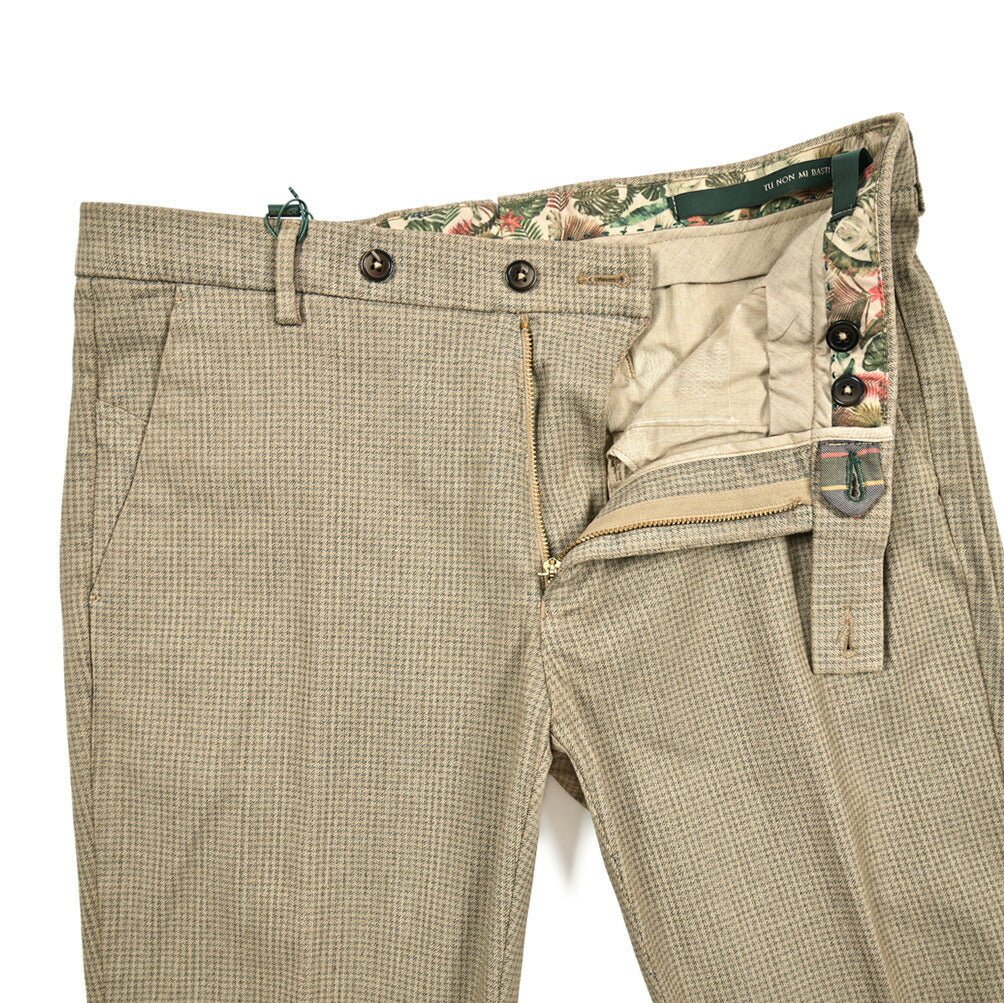 SALE｜BERWICH MORELLO ストレッチコットン ノータックチノスラックス｜413048 - 46｜GUARDAROBA MILANO OFFICIAL STORE